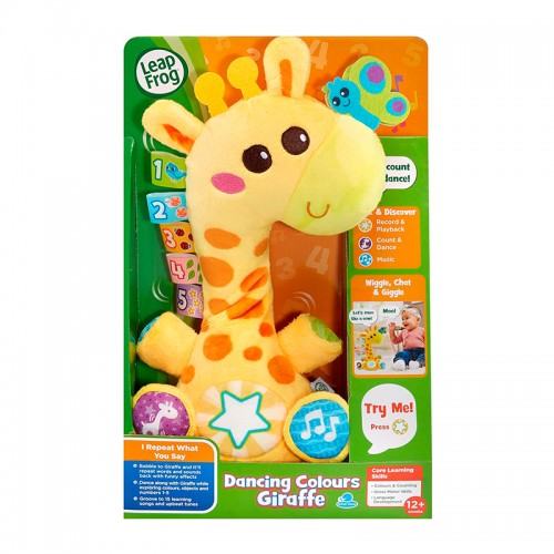 LeapFrog Dancing Colours Giraffe | Baby Toy | 12 Months+ | 3 months local warranty LeapFrog Dancing Colours Giraffe | Baby Toy | 12 Months+ | 3 months local warranty